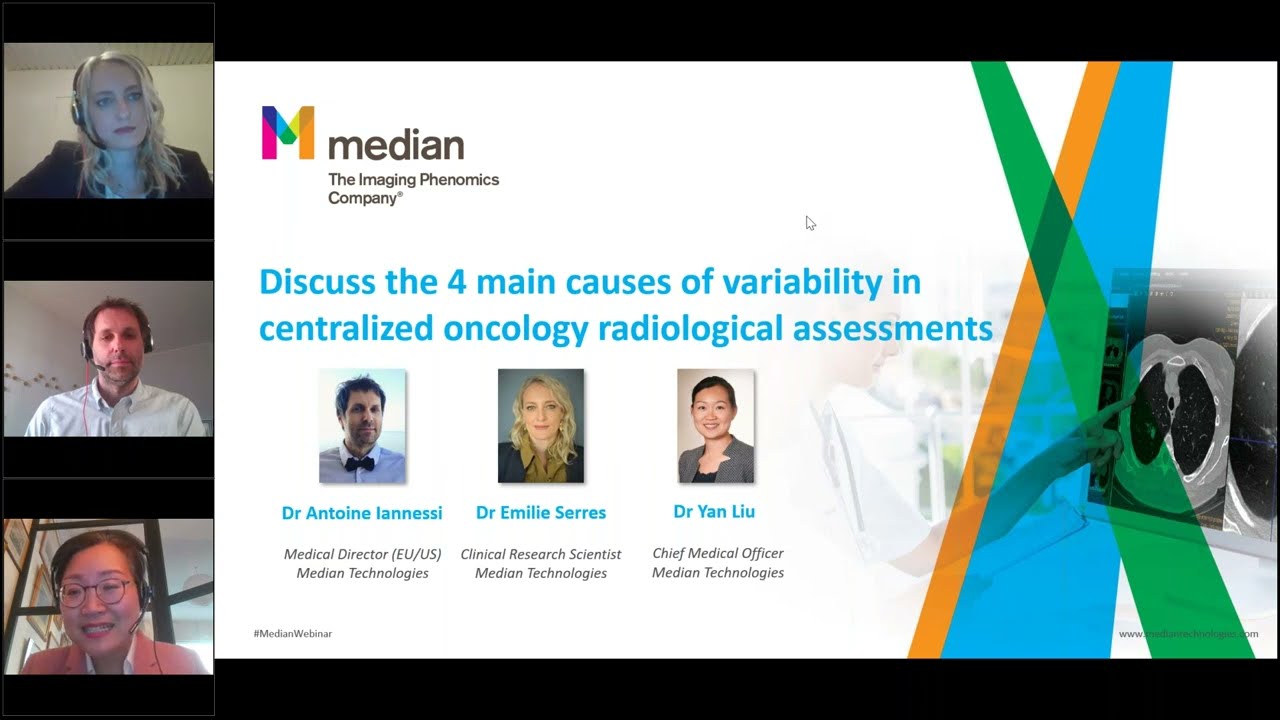 Webinar: Discuss the 4 main causes of variability in centralized oncology radiological assessments