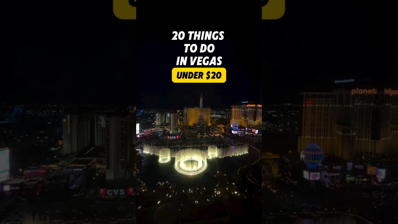 20 must-do activities in Vegas, all under $20!