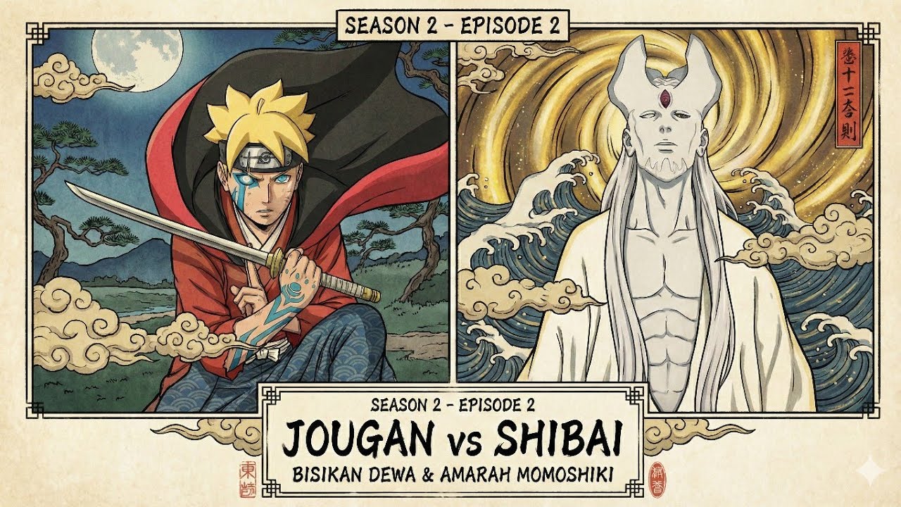 Boruto vs Code - kemunculan dewa otsutsuki Shibai! (Two Blue Vortex Fanmade) Part8