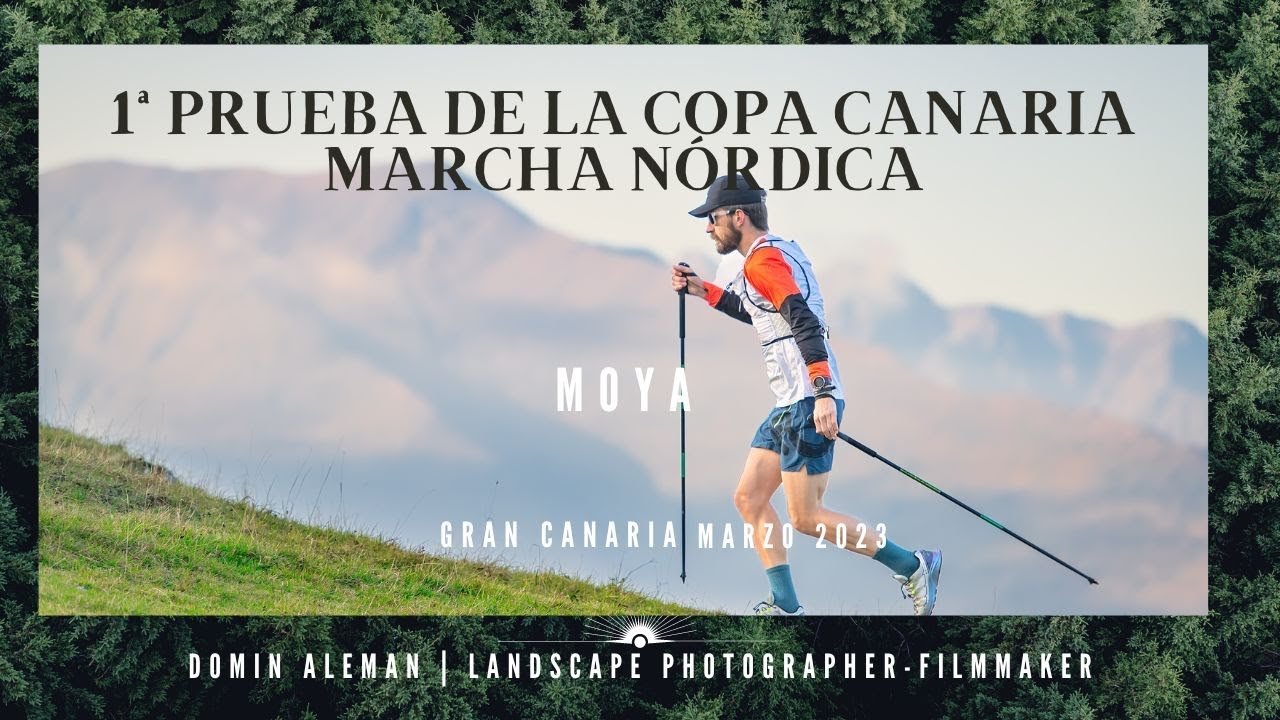 1ª PRUEBA DE LA COPA CANARIA MARCHA NÓRDICA MOYA 2023
