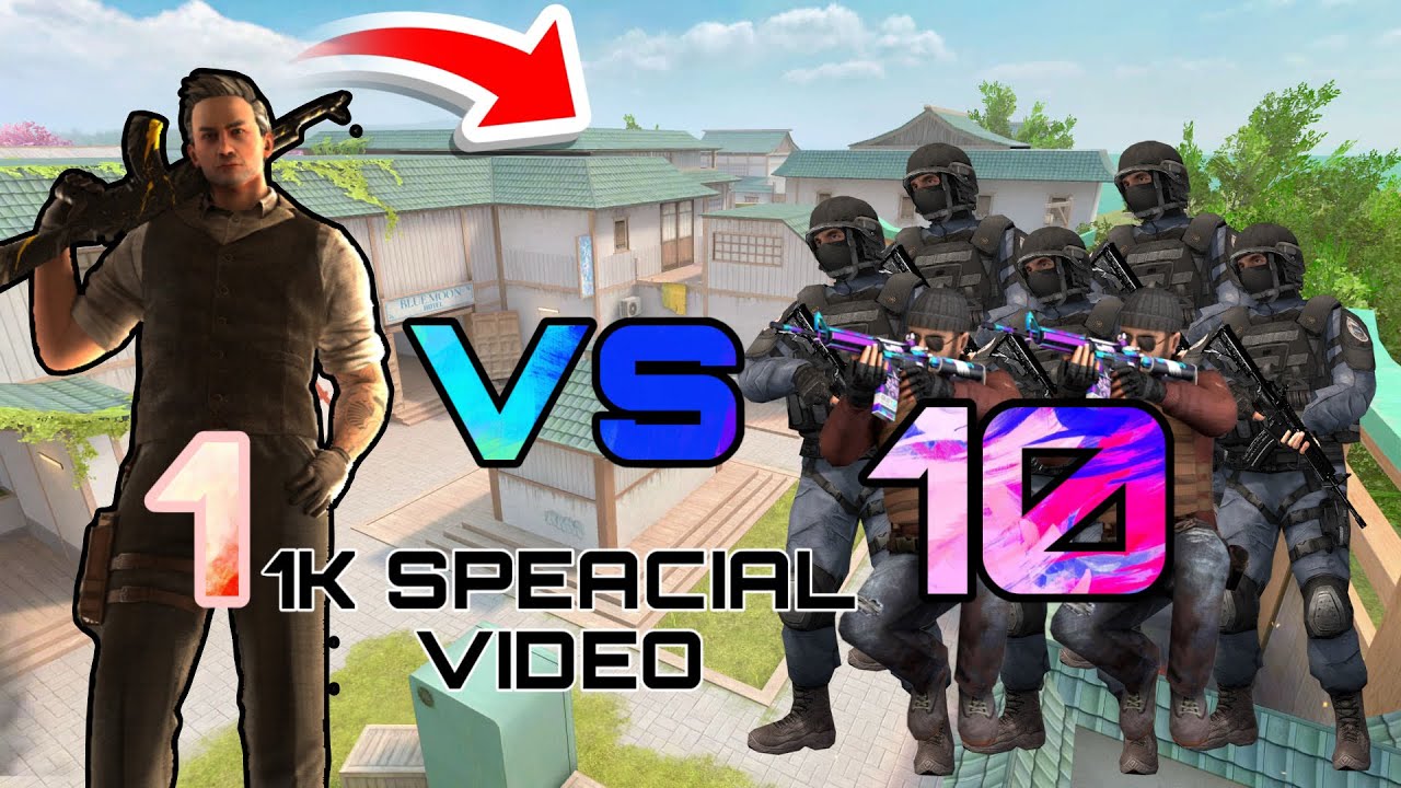 🔥1VS10 ТЭХДЭЭ БИ СҮПЭР ХҮЧТЭЙ🔥STANDOFF2🔥