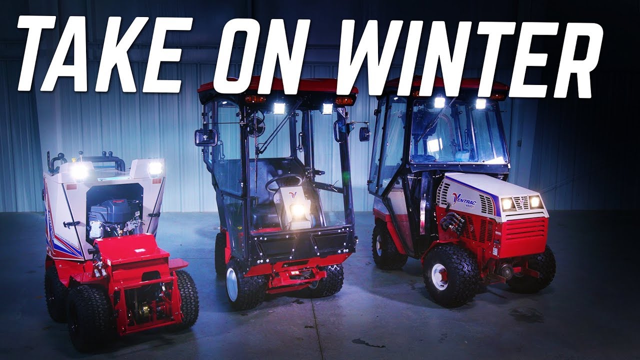 Ventrac Sidewalk Snow Tractors For Any Storm