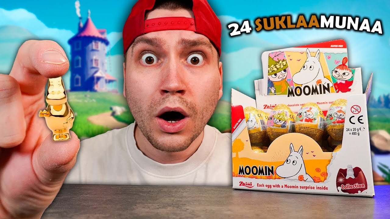 Avaan MUUMI SUKLAAMUNIA kunnes saan KULTAISEN MUUMIN!!!