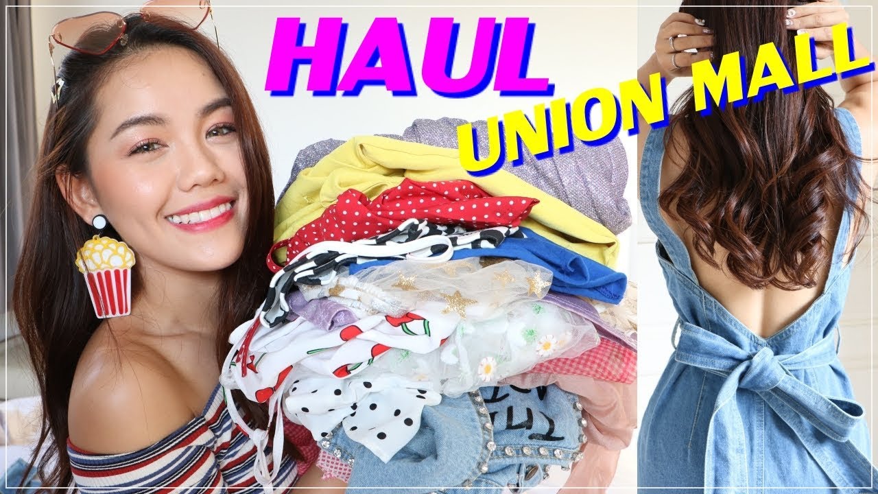 HAUL เปิดถุงช้อป UNION MALL จัดหนัก งานดีเหมือนเกาหลี | Wonderpeach
