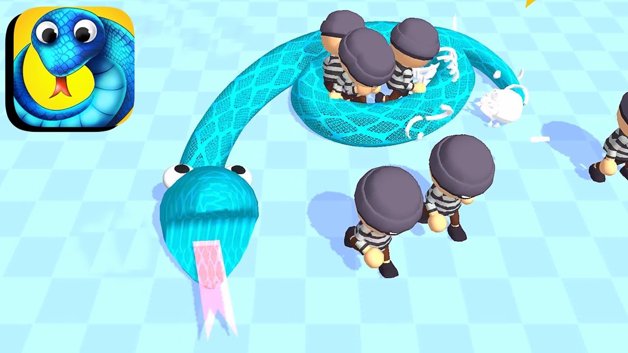Snake Master 3D - All Levels Gameplay Android,ios (Levels 1-5)