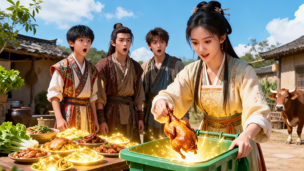 renacer,es elegida por un sistema y se enriquece en hambruna siendo limpiadora recolectando basura!