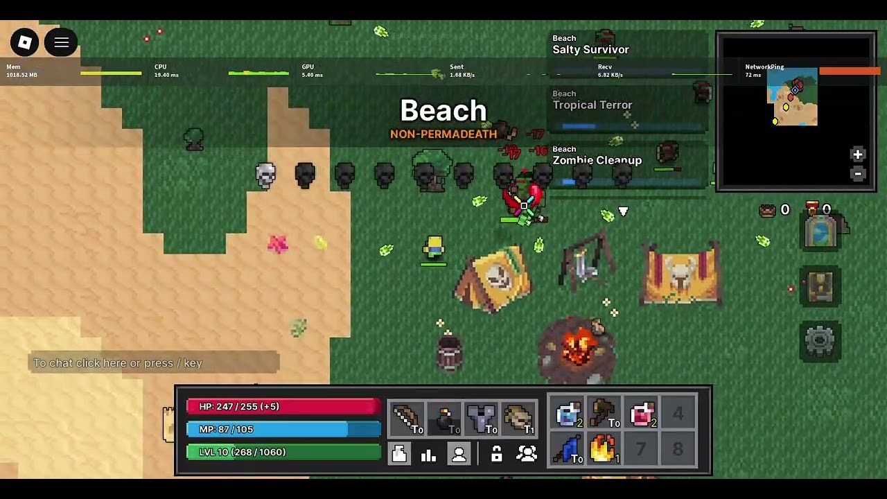 I played 2D pixel game ....... on ROBLOX