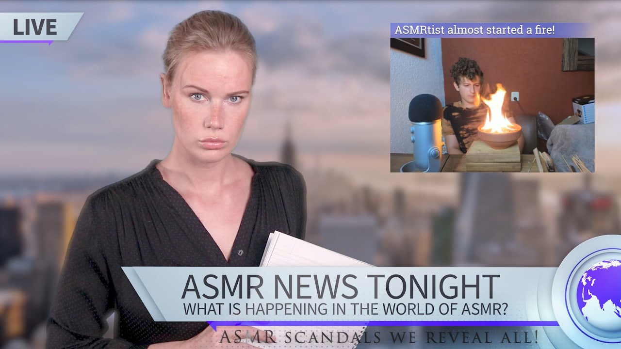 ASMR NEWS TONIGHT &bull;  WITH ISABEL IMAGINATION  &bull; What is happening in the world of ASMR?
