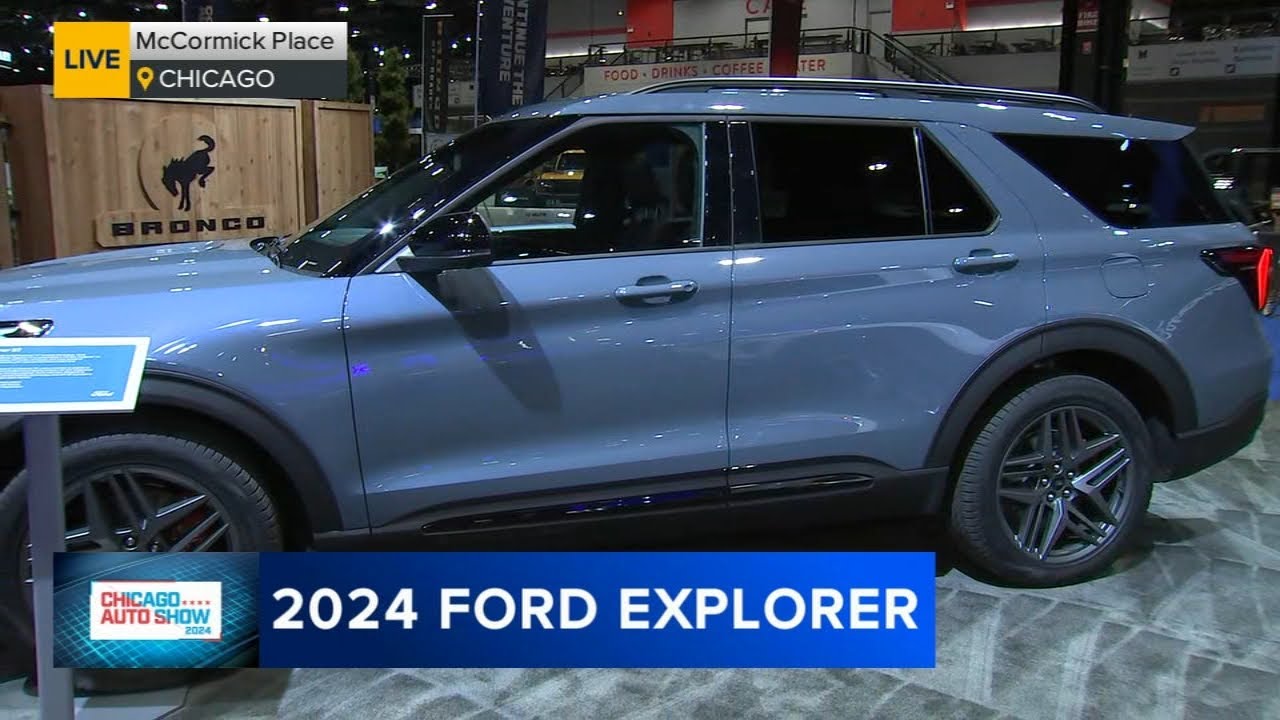 All-new 2024 Ford Explorer to be unveiled at Chicago Auto Show