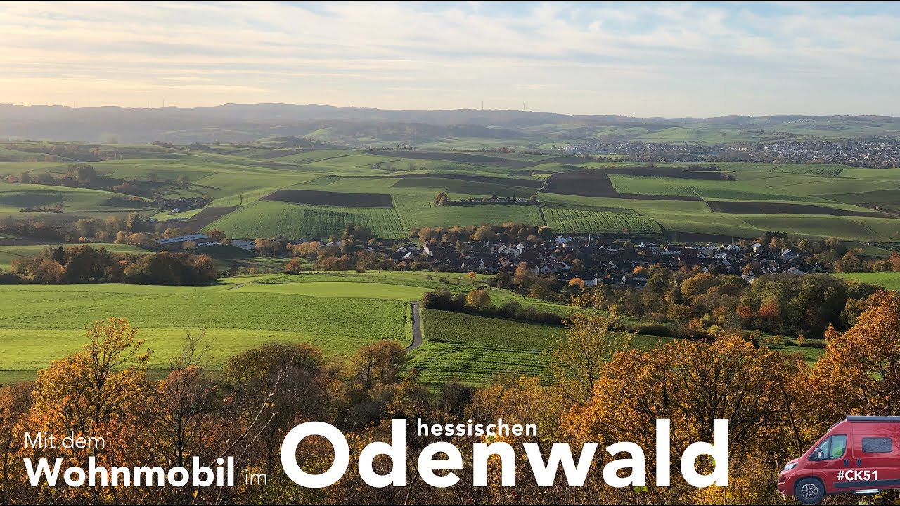 Mit dem Wohnmobil im hessischen Odenwald