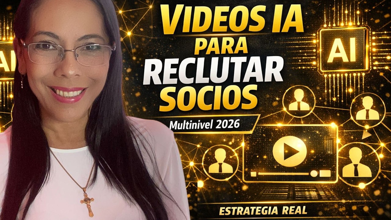 Cómo usar IA para crear videos que reclutan socios en multinivel (Estrategia + Campañas 2026)