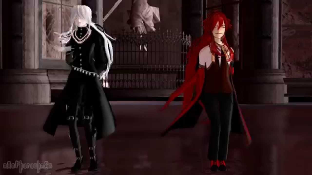 [MMD request] The Undertaker & Grell Sutcliff - Happy Synthesizer