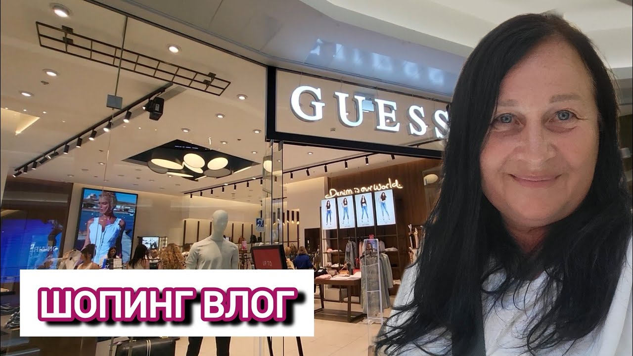 🇮🇱 Обзор магазина GUESS  в Хайфе. Обувь, сумки, часы. Шопинг влог