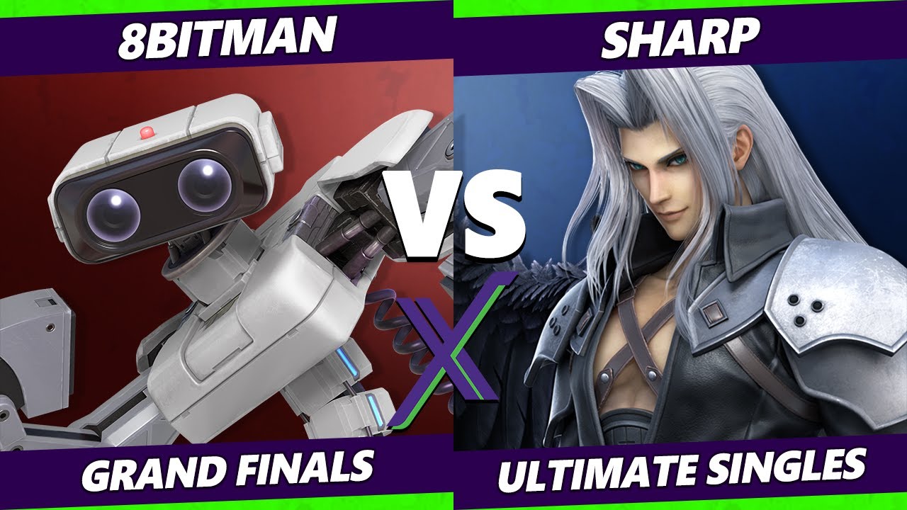 S@X 389 Online Grand Finals - Sharp (Wolf, Sephiroth) Vs. 8BitMan [L] (ROB) Smash Ultimate - SSBU