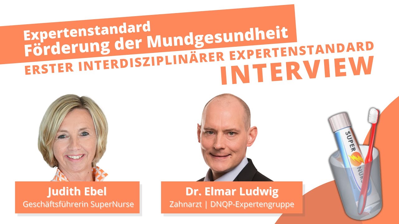 Neuer Expertenstandard Förderung der Mundgesundheit | Interview mit Dr. Elmar Ludwig