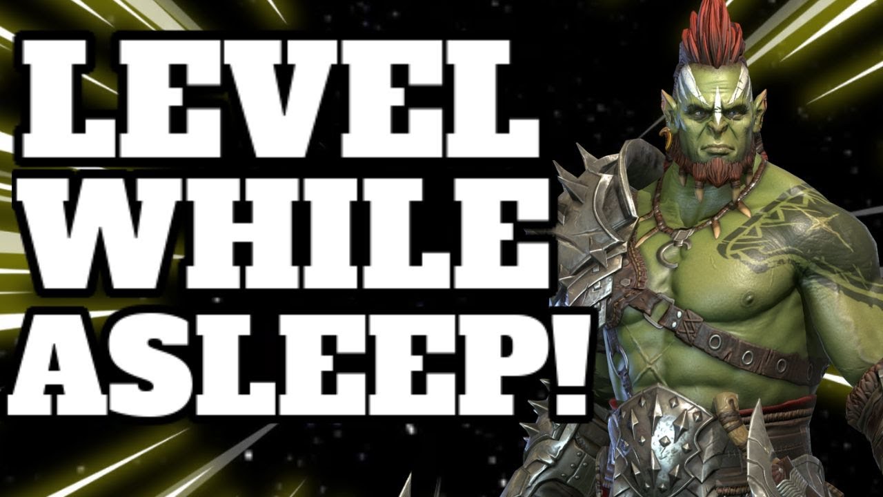 How to PROGRESS in RAID SHADOW LEGENDS while you SLEEP!
