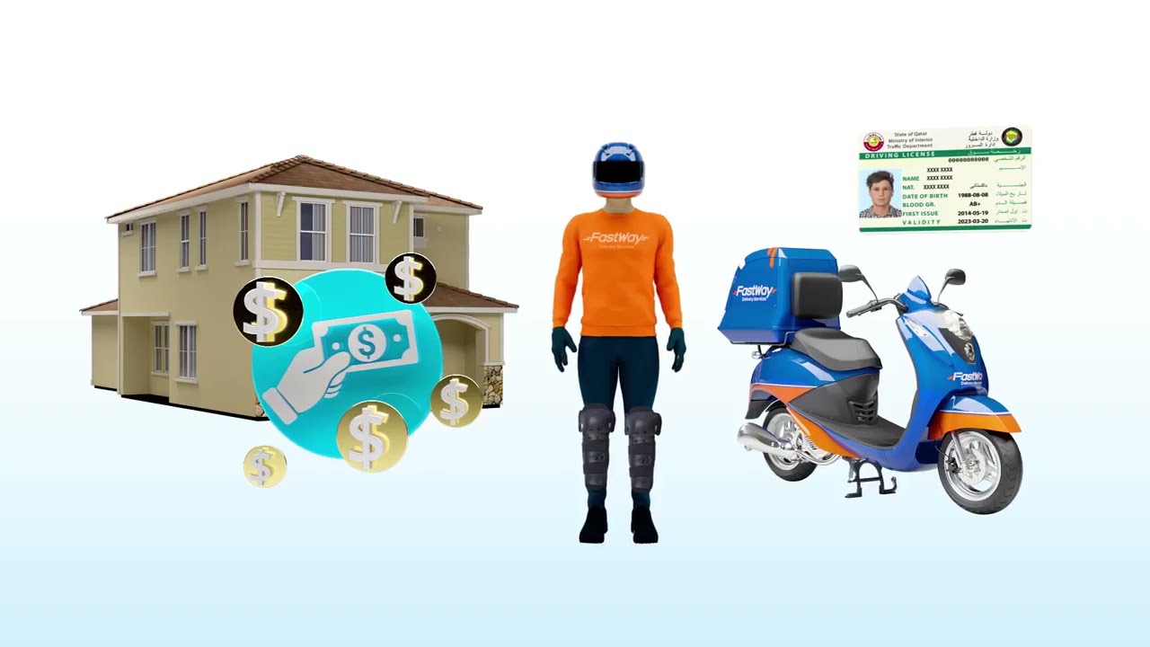 Delivery Service Company | 3D Animation