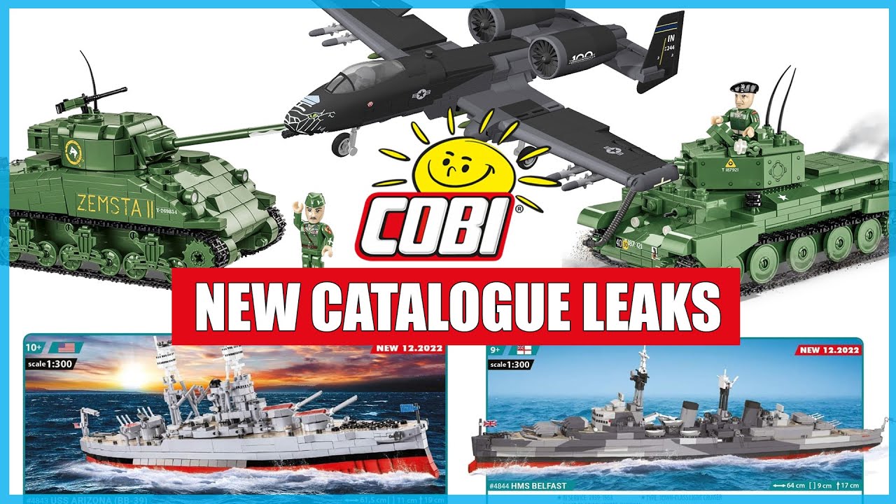 Leaks from upcoming COBI catalogue - Last catalogue in 2022 - Planes, tanks, battleship