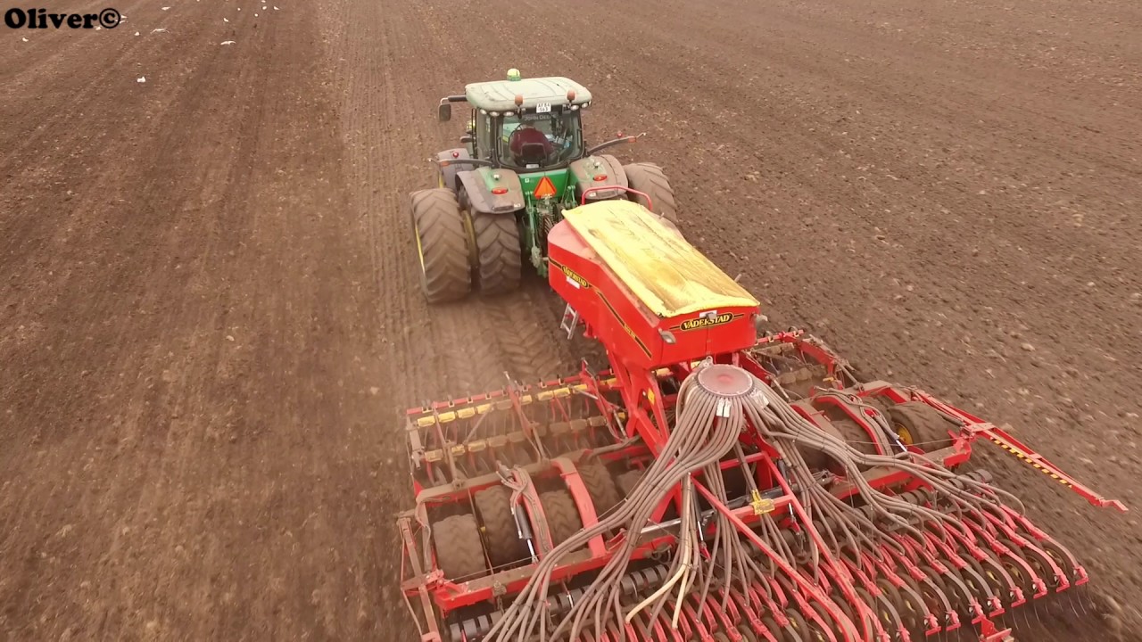 John Deere 8335R+Väderstad SPIRIT 600 [I/S Lyngbjerggård]