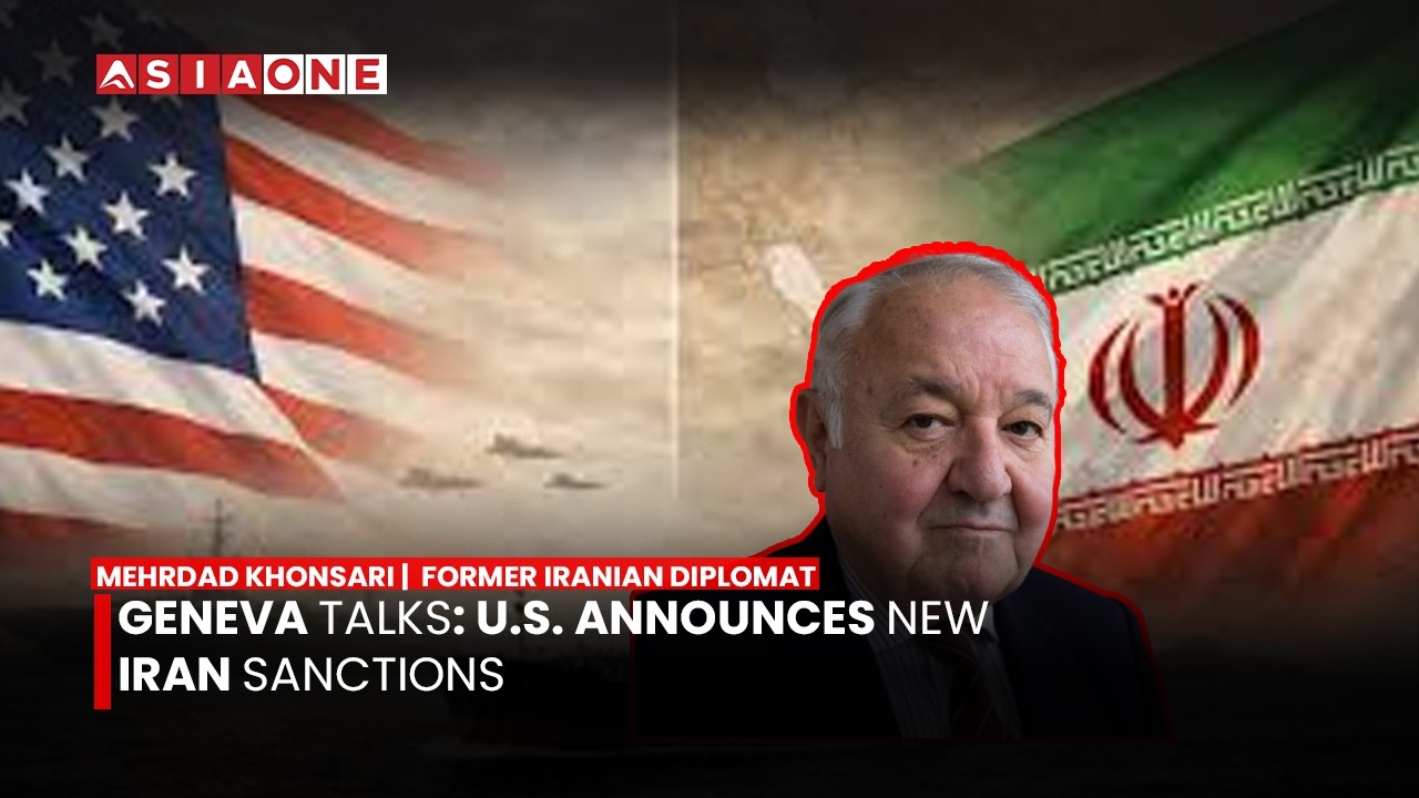 Geneva Talks: U.S. Announces New Iran Sanctions | Mehrdad Khonsari | Asia One News