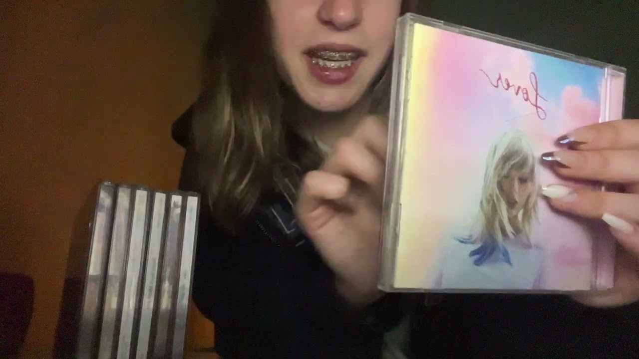 asmr my cd collection !!