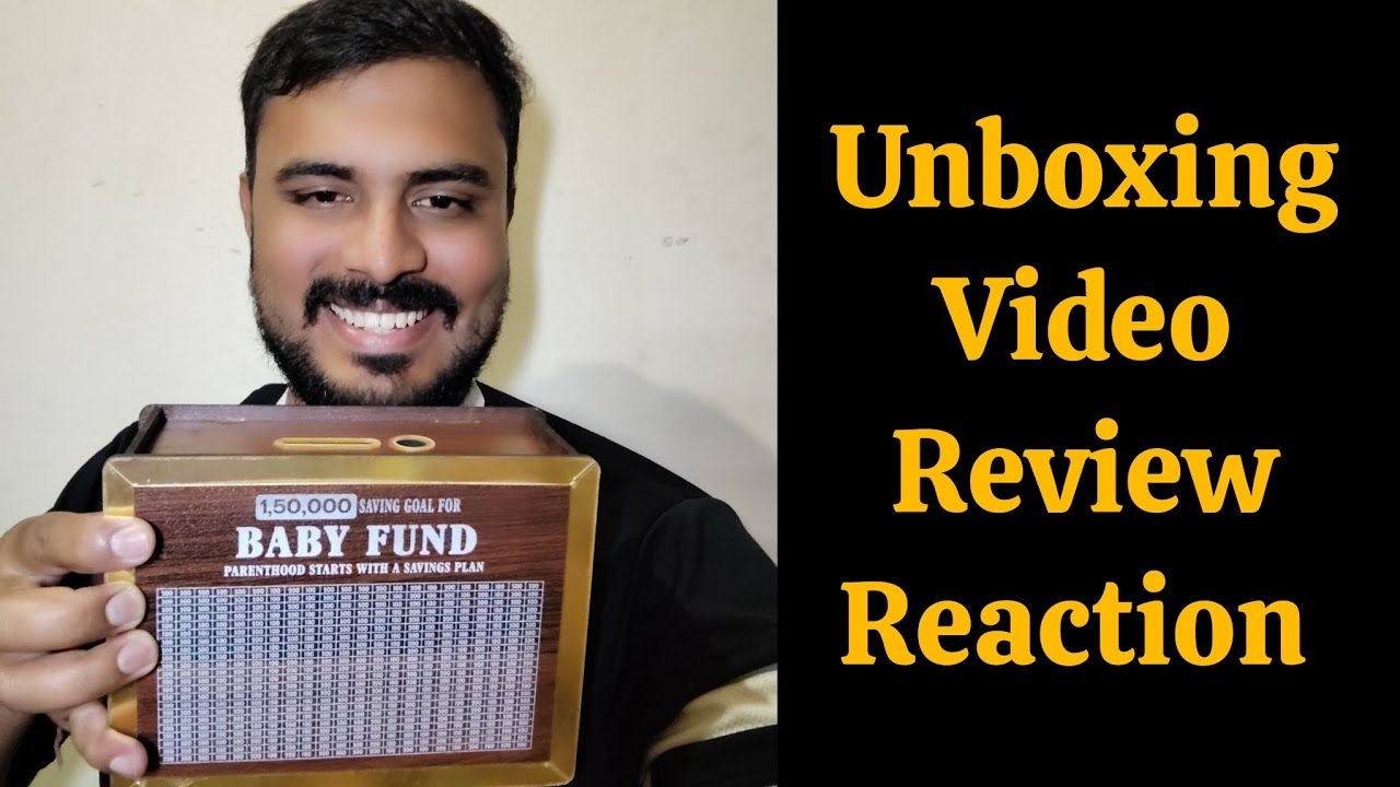 1 Lakh Savings Money Box UNBOXING Video Review Reaction RakiVijay #rakivijay #review #reaction #yt