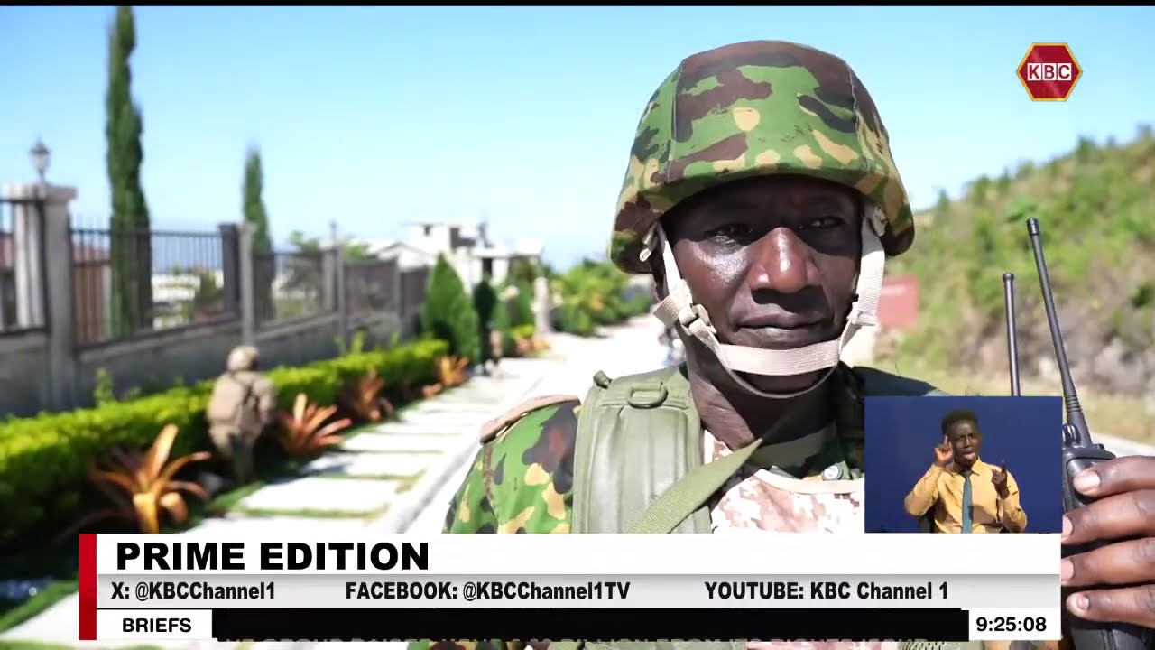 Kenyan police in Haiti begin patrolling the capital Port-au-Prince