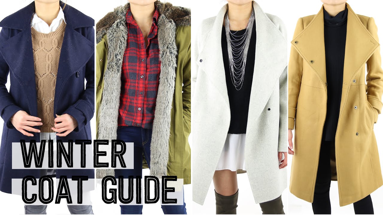 2015 Winter Coat Guide | Fashion Essentials Outfit Ideas Lookbook | Miss Louie