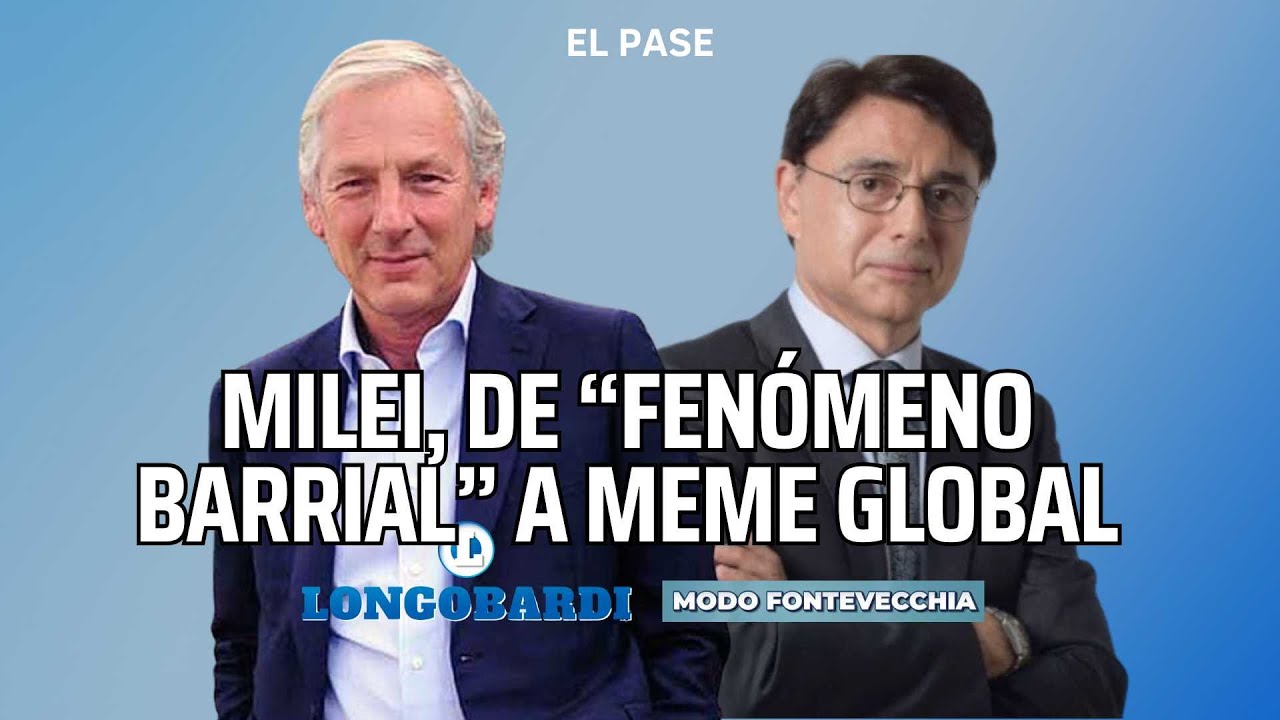 Longobardi y Fontevecchia dialogaron sobre la confusión de la fama con el prestigio de Javier Milei