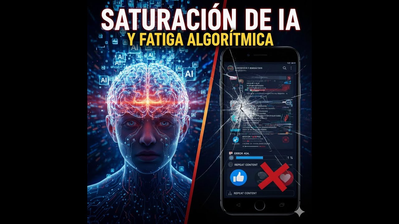 Saturación de IA y fatiga algorítmica: ¿por qué tu feed se siente cada vez peor?