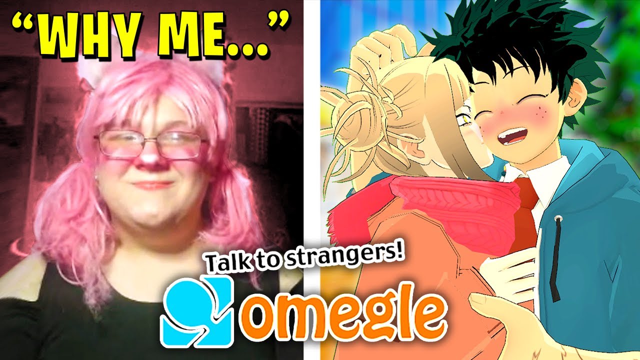 Deku and Toga got CAUGHT on Omegle!!! (MHA VR)