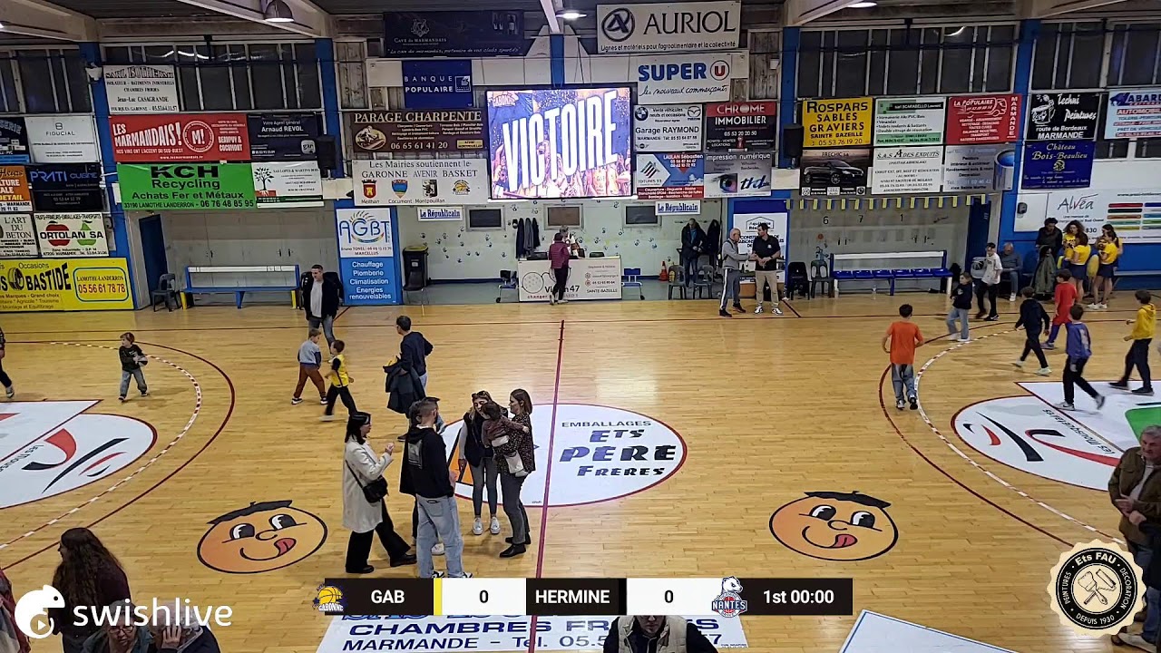 Championnat NM2: J10
GAB VS HERMINE