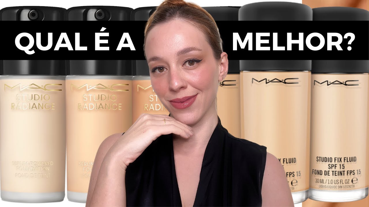 MAC STUDIO FIX x STUDIO RADIANCE | Quais as diferenças e qual escolher? por Lita Mello