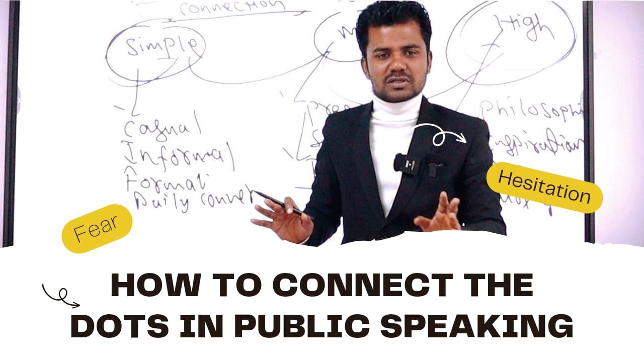 how to connect the dots in public speaking | How to Communicate Effectively  | Communication Skills