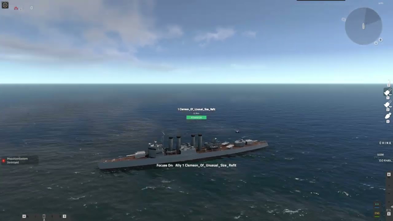 NavalArt server WW1 cruiser competition part II battles