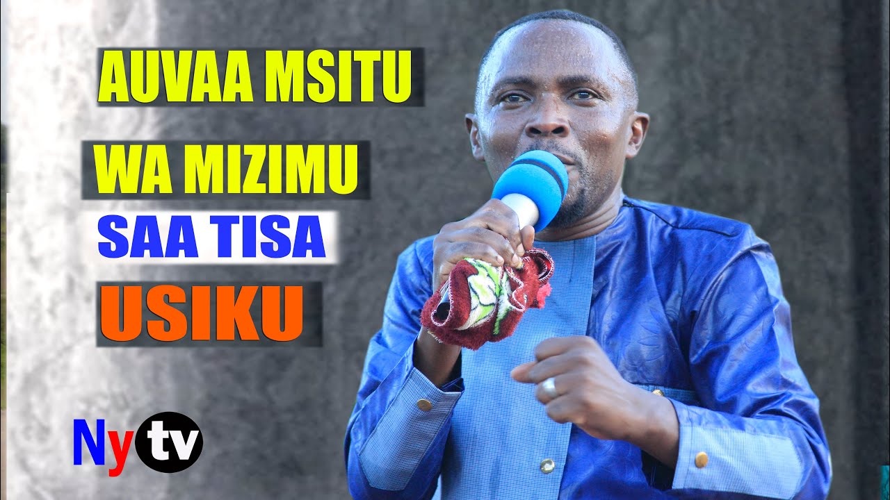 MCHUNGAJI MWAHANGILA AUKABIRI MSITU WA MIZIMU SAA 9 USIKU