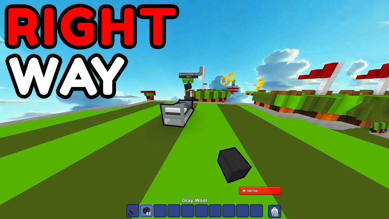 Как на самом деле играть в BedWars в Bloxd.io