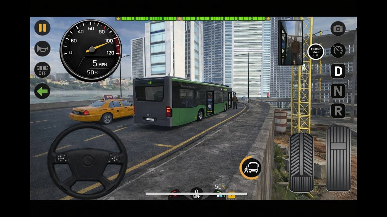Bus Simulator EVO | BOSTON DRIVE: High Speed & Big City Chaos! 🏙️🏎️ | Mobile Gameplay
