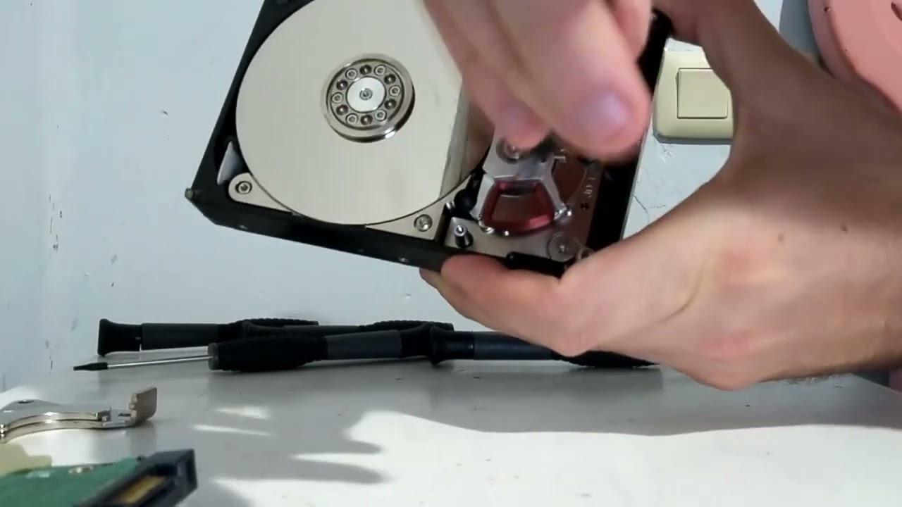 como desmontar reparar disco duro hdd hard disc western digital recuperar