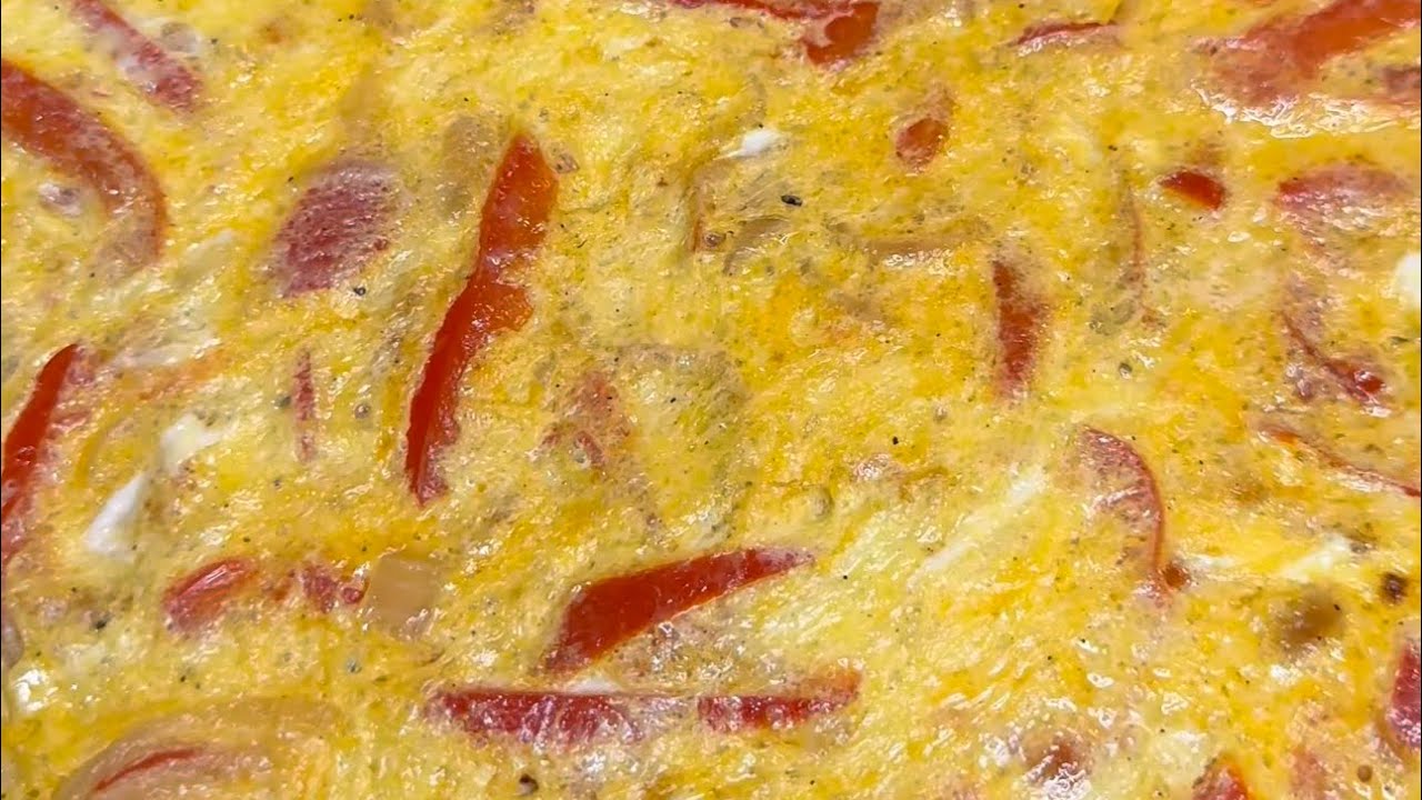 frittata di peperoni