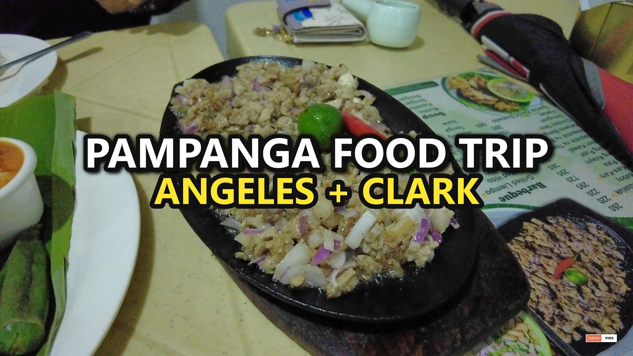 🍽️ Pampanga Food Trip 🇵🇭 | Clark & Angeles City – Sisig, Café Hopping & Korean Fried Chicken!