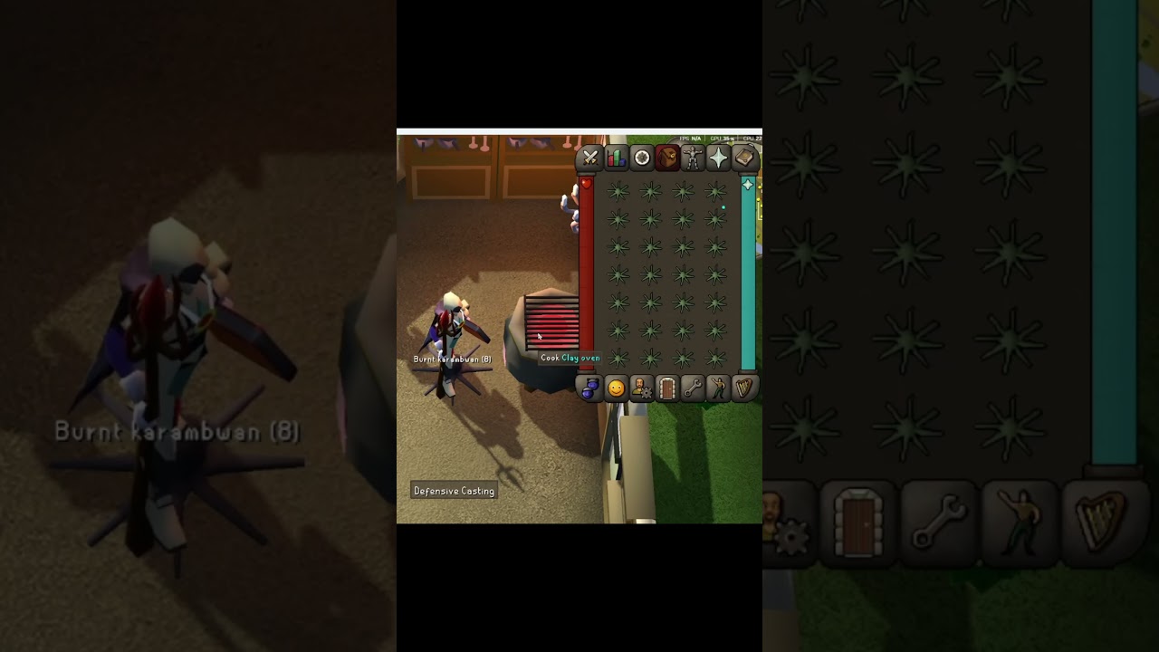 1tick karambwan iron strat #oldschoolrunescape #hcim #contentcreator #english #mmorpg