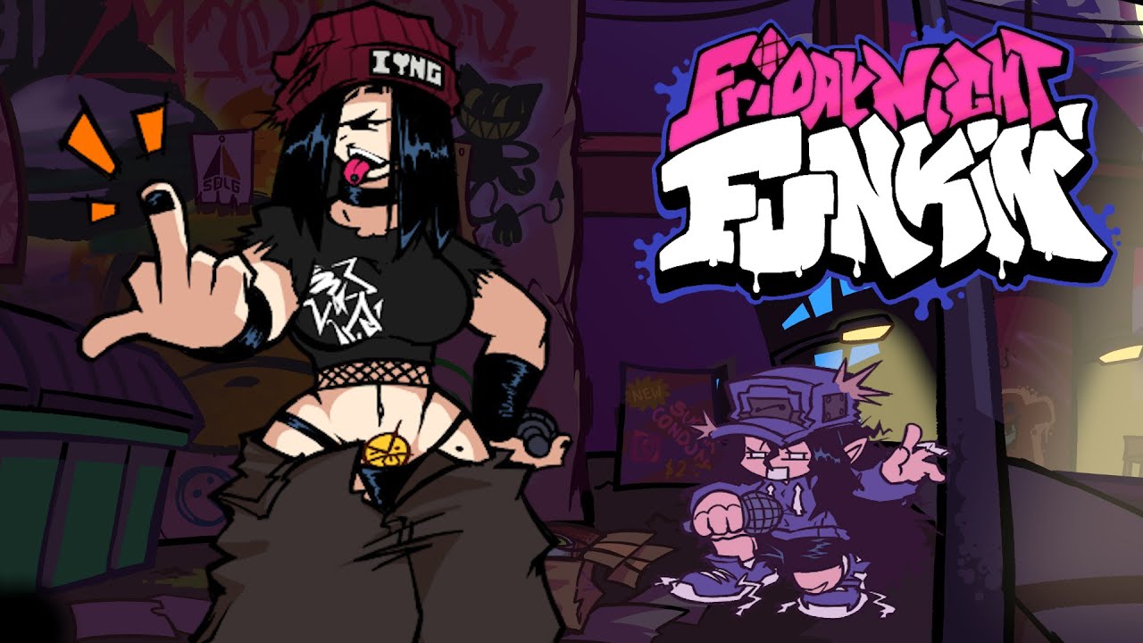노래 부르는 사람을 유심히 봐야 하는 이유 [ FNF Cassette VS NG Girl ]