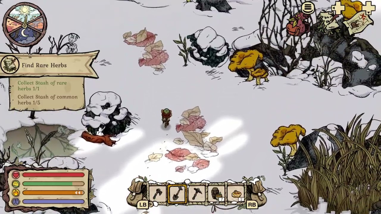 Finding Pinesap - Winter Burrow, pt 5 - No Commentary Longplay Playthrough