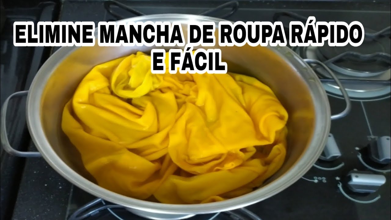 A MELHOR FORMA DE TIRAR MANCHA DE ROUPA FEITA POR OUTRA ROUPA.