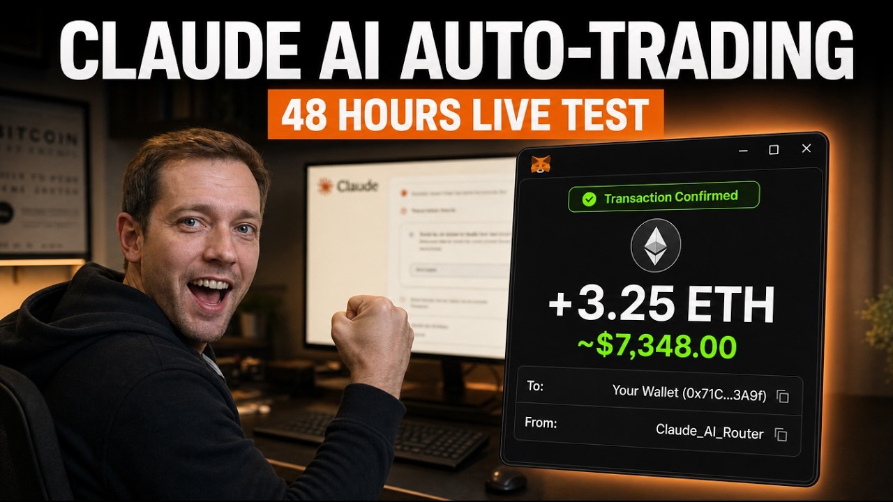 AI Trading: I Gave a Claude AI Trading Bot 10 ETH for 48 Hours (Just Copy It)