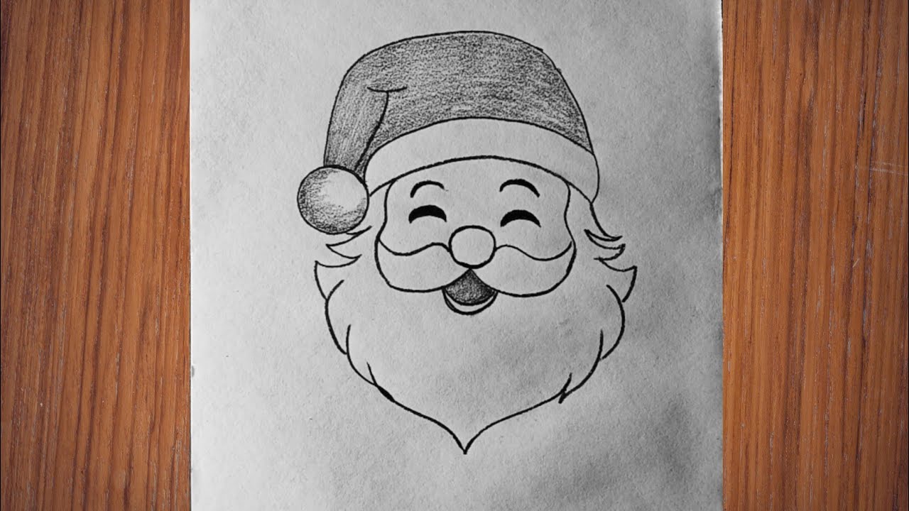 How to draw Santa kristmas #thechetanart
