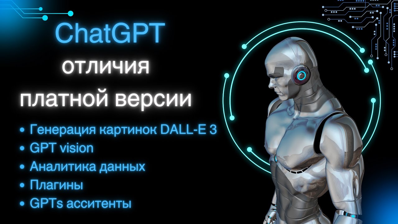 ChatGPT Plus: отличия платной версии от бесплатной