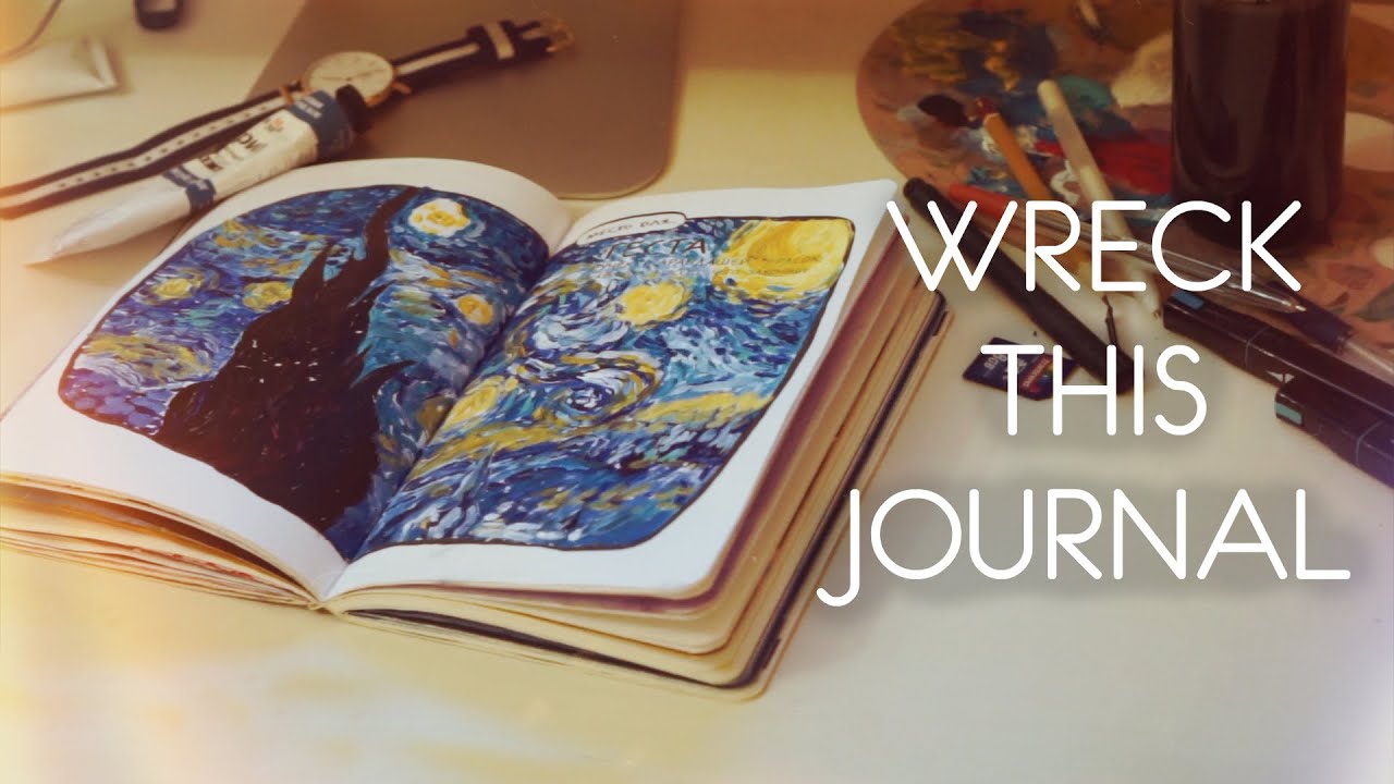 Wreck This Journal // УНИЧТОЖЬ МЕНЯ // ИДЕИ И ПРОЦЕСС ОФОРМЛЕНИЯ