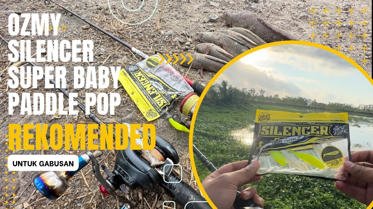 OZMY SILENCER SUPER BABY PADDLE POP ⁉️ UMPAN GABUS REKOMENDED ‼️